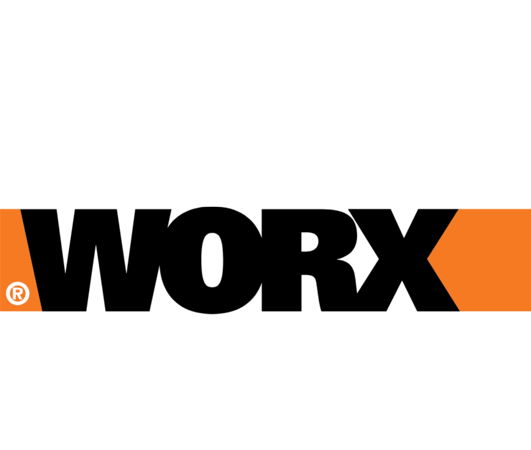 Logo firmy Worx produkującej kosiarki automatyczne